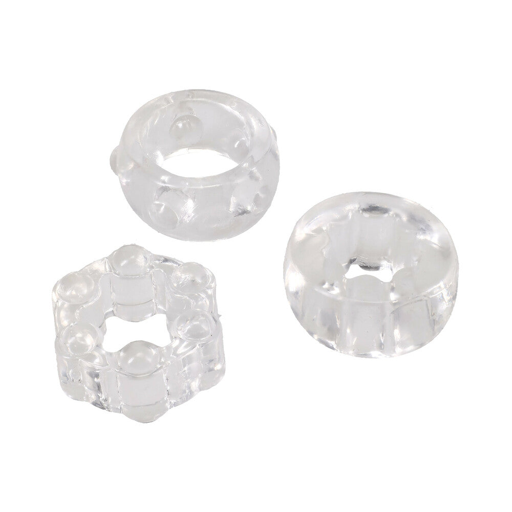 Crystal Jellies Performance Ring Set Clear