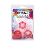 Crystal Jellies Performance Ring Set Pink
