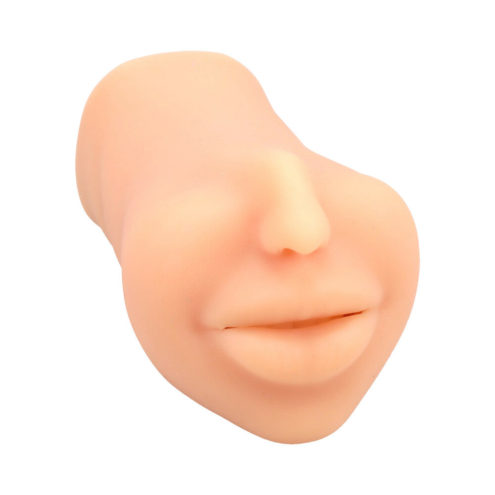 The Super Sucker Cum Guzzler Male Mouth ULTRASKYN Masturbator Vanilla