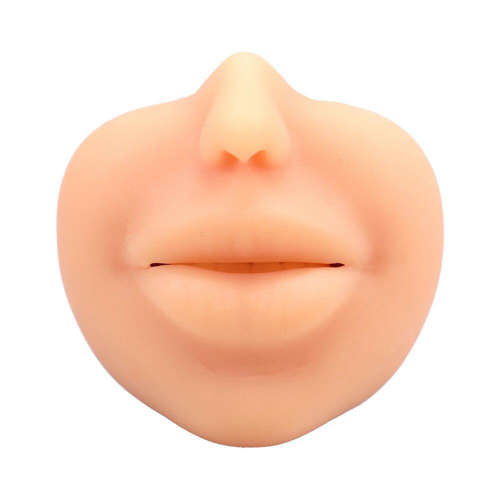 The Super Sucker Cum Guzzler Male Mouth ULTRASKYN Masturbator Vanilla