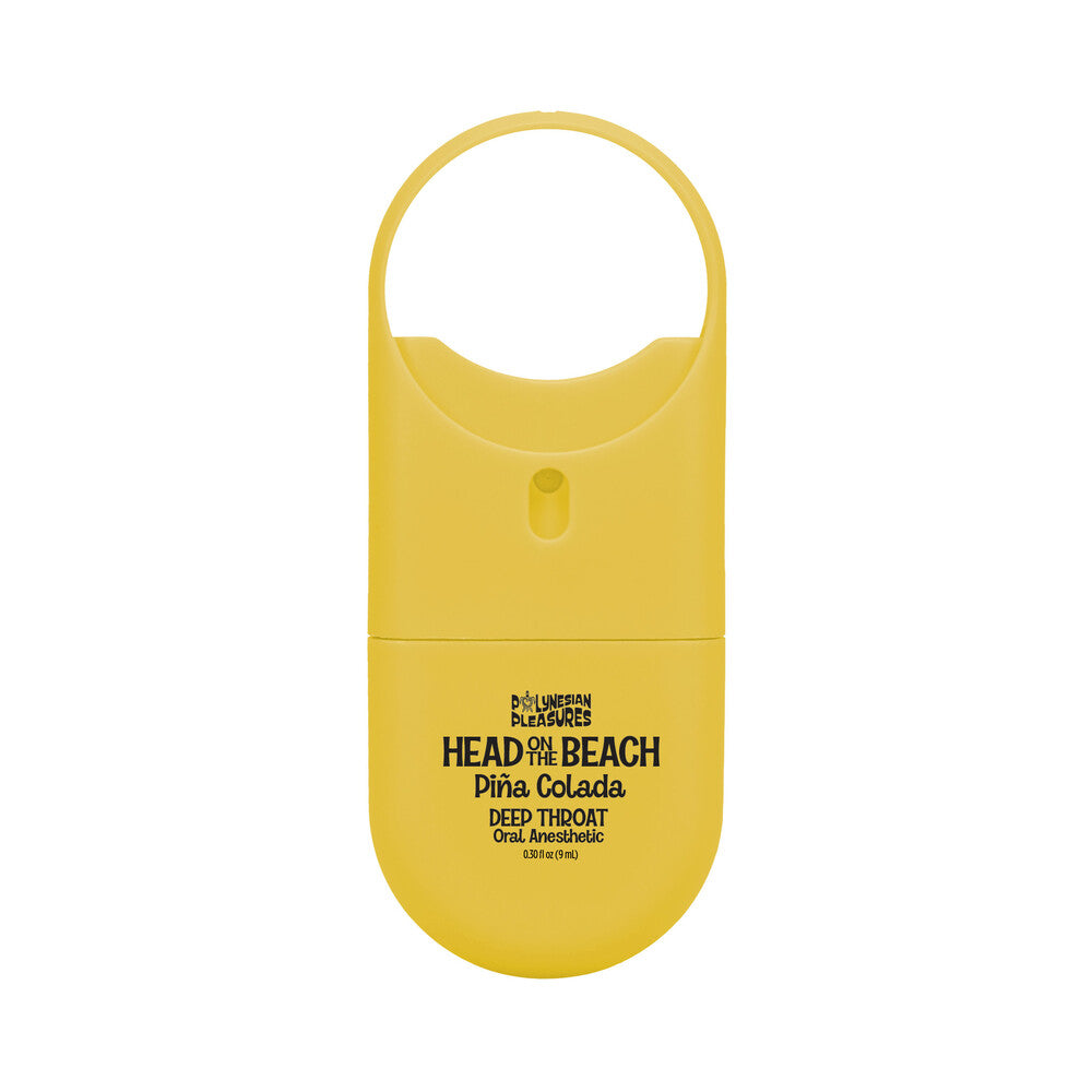 Polynesian Pleasures Head on The Beach Deep Throat Spray To-Go Piña Colada .3 oz.