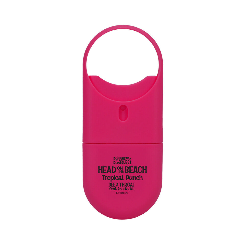 Polynesian Pleasures Head on The Beach Deep Throat Spray To-Go Tropical Punch .3 oz.