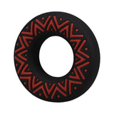 Polynesian Pleasures Hula Loops Silicone Tribal C-Ring 25mm Red/Black