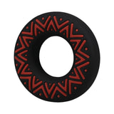 Polynesian Pleasures Hula Loops Silicone Tribal C-Ring 35mm Red/Black