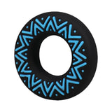 Polynesian Pleasures Hula Loops Silicone Tribal C-Ring 35mm Blue/Black