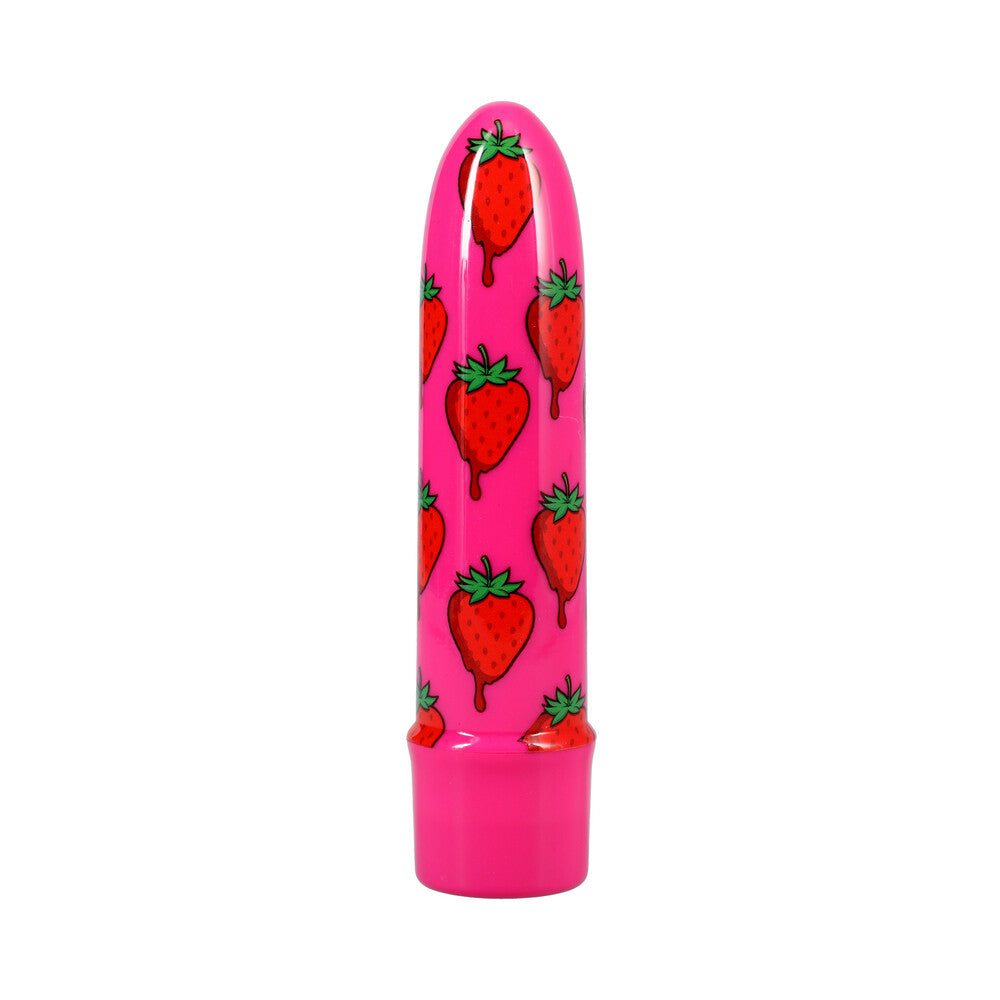 GoodHead Buzz Buddies 5 in. Muti-Speed Vibe Strawberries