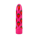 GoodHead Buzz Buddies 5 in. Muti-Speed Vibe Strawberries