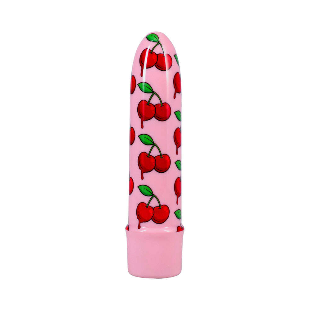 GoodHead Buzz Buddies 5 in. Muti-Speed Vibe Cherries
