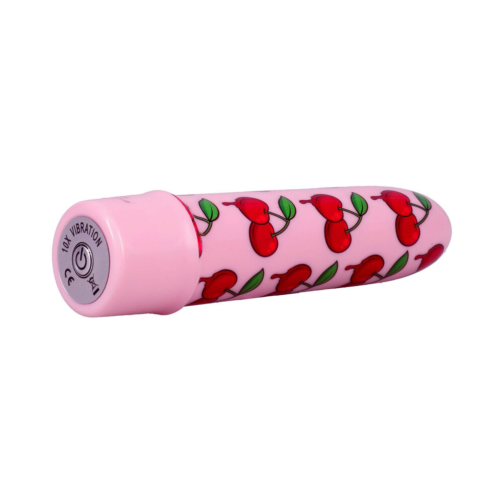 GoodHead Buzz Buddies 5 in. Muti-Speed Vibe Cherries