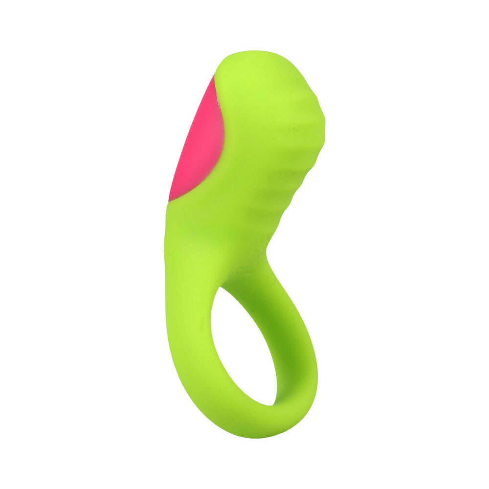 Mood Play Vibrating C-Ring Green