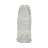 TitanMen Cock Sleeve with Ball Strap 4.5 in. Clear