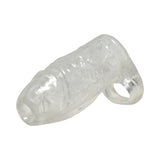 TitanMen Cock Sleeve with Ball Strap 4.5 in. Clear