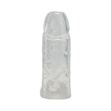 TitanMen Cock Sleeve with Ball Strap 5 in. Clear