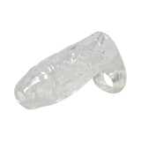 TitanMen Cock Sleeve with Ball Strap 5 in. Clear