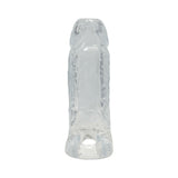 TitanMen Cock Sleeve with Ball Strap 6 in. Clear
