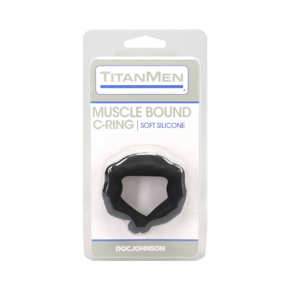 TitanMen Muscle Bound Cock Ring 32mm Black