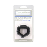 TitanMen Muscle Bound Cock Ring 32mm Black