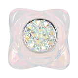 Booty Bling Jeweled Wearable Silicone Plug Small Translucent