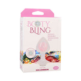 Booty Bling Jeweled Wearable Silicone Plug Large Translucent