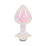 Booty Bling Jeweled Wearable Silicone Plug Large Translucent