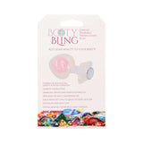 Booty Bling Jeweled Wearable Silicone Plug Large Translucent