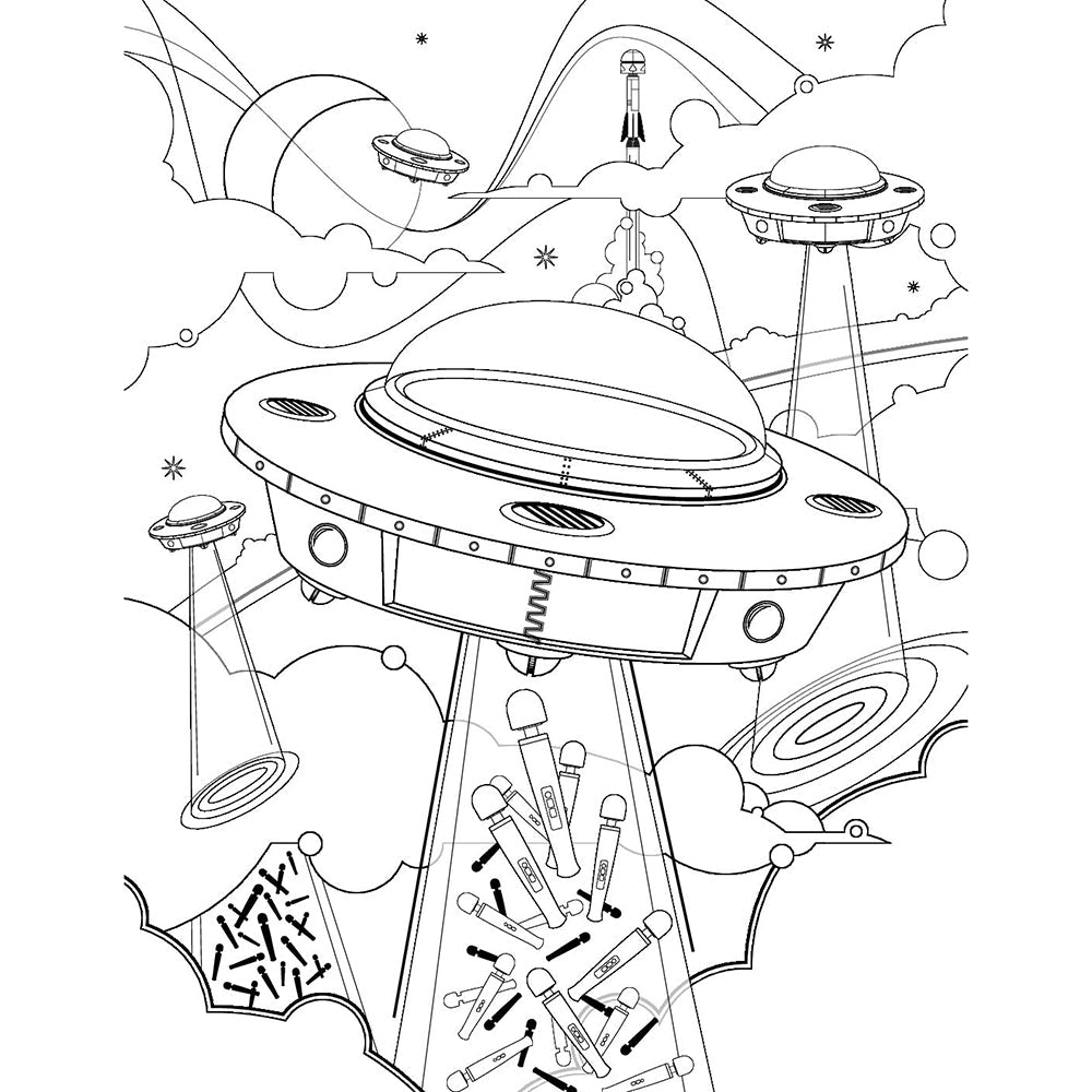Celebrating An Icon: The Magic Wand Coloring Book