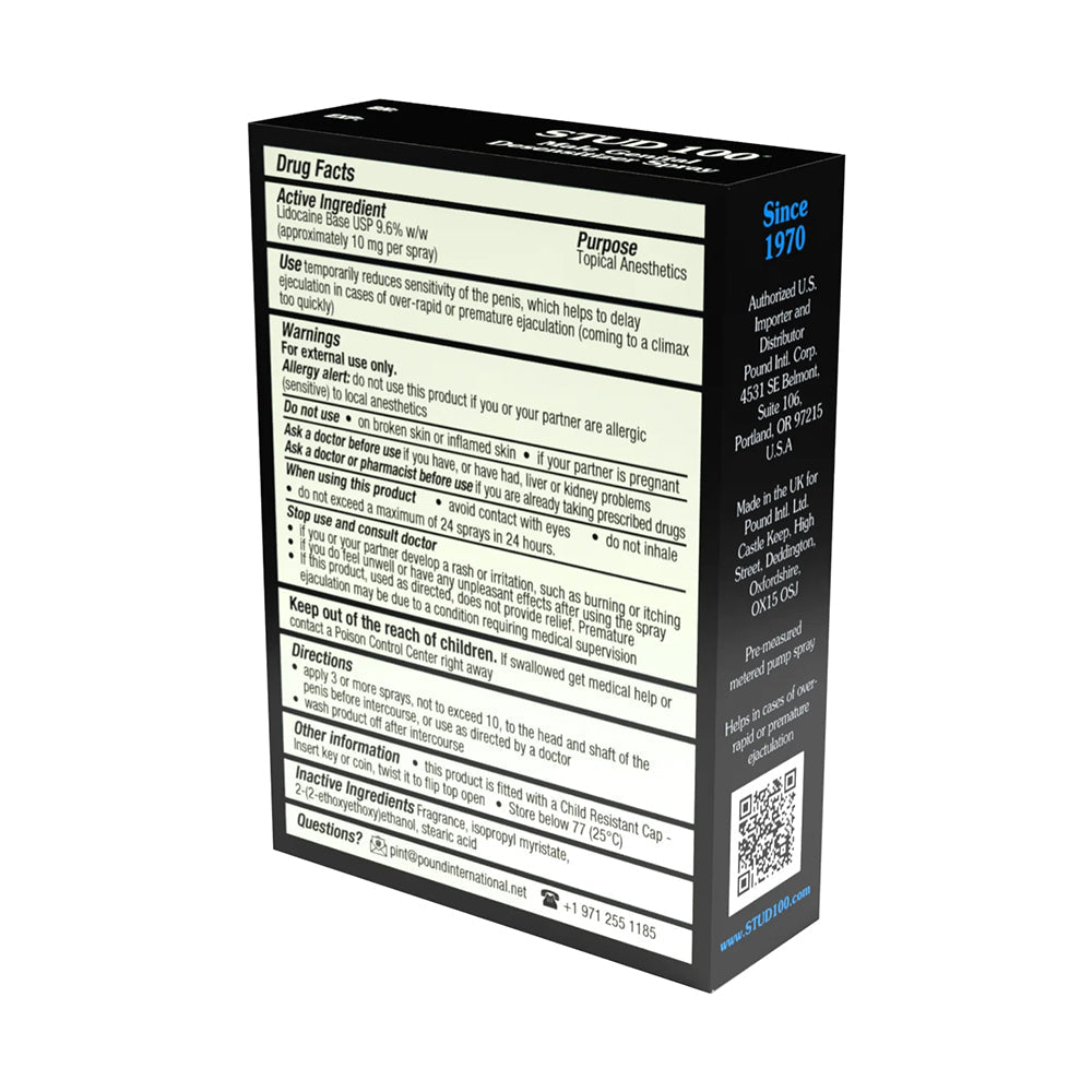 Stud 100 Delay Spray (12 Pieces 0.44 oz. Each)