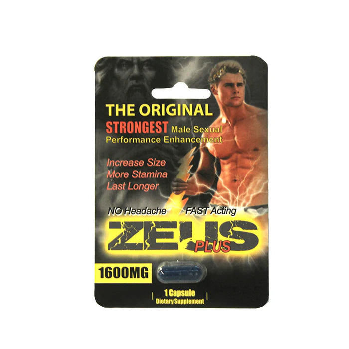 Zeus Plus Male Supplement 1-Pack Pill