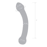 7" Curved Glass G Spot Stimulator