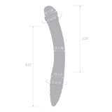 Glas 11" Double-Sided Glass Dildo For G-Spot P-Spot Stimulation
