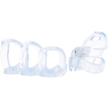 Lockmaster 3.5" Side Lock See Thru Chastity Cage