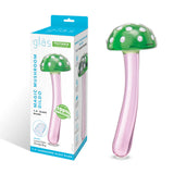Glas Magic Mushroom 7.5" Glass Dildo