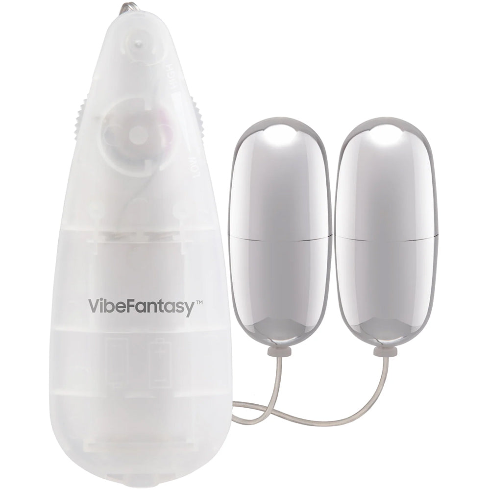 VibeFantasy Double Silver Bullet With Remote Control