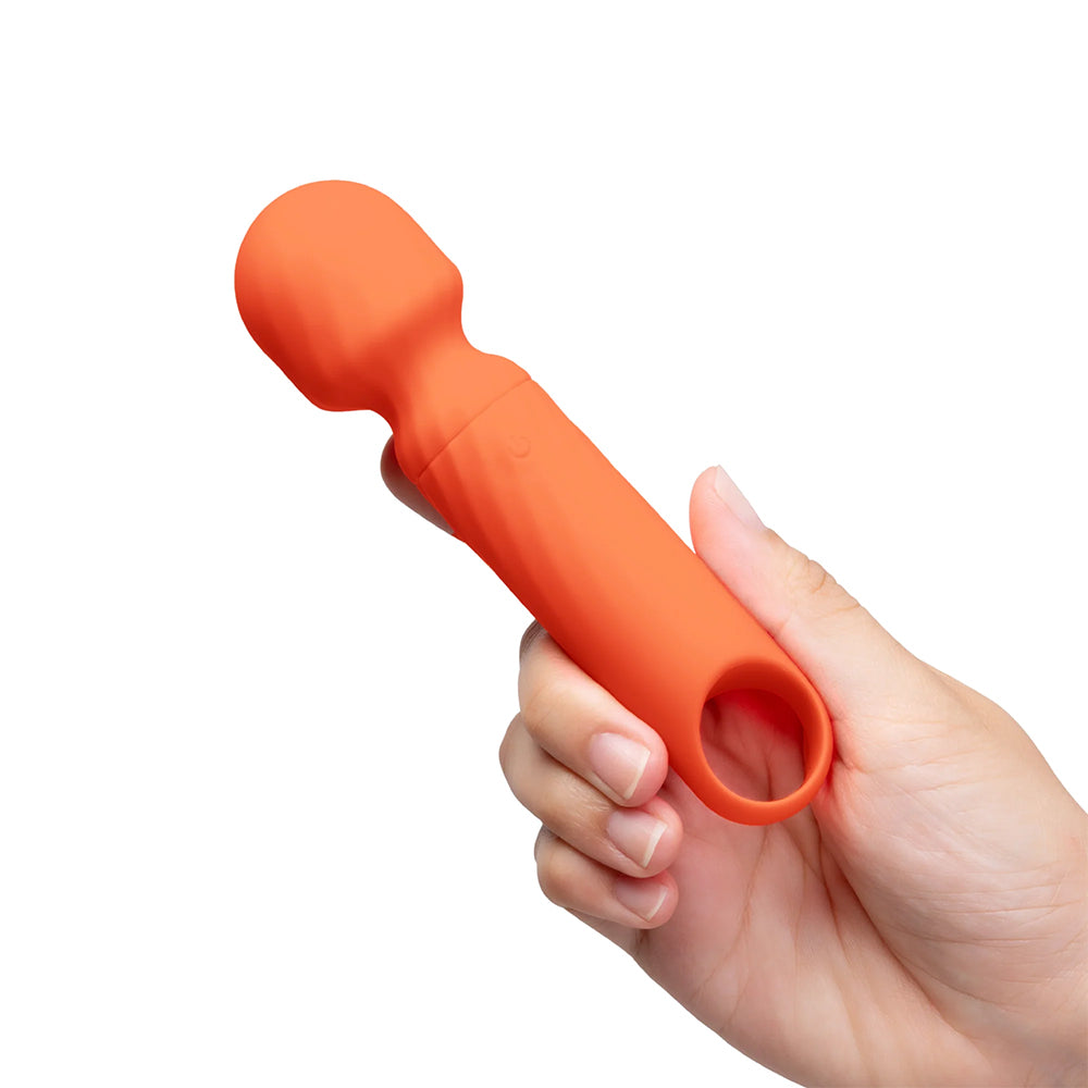 VibeFantasy 5" Lolly Wand Rechargeable Mini Wand Orange
