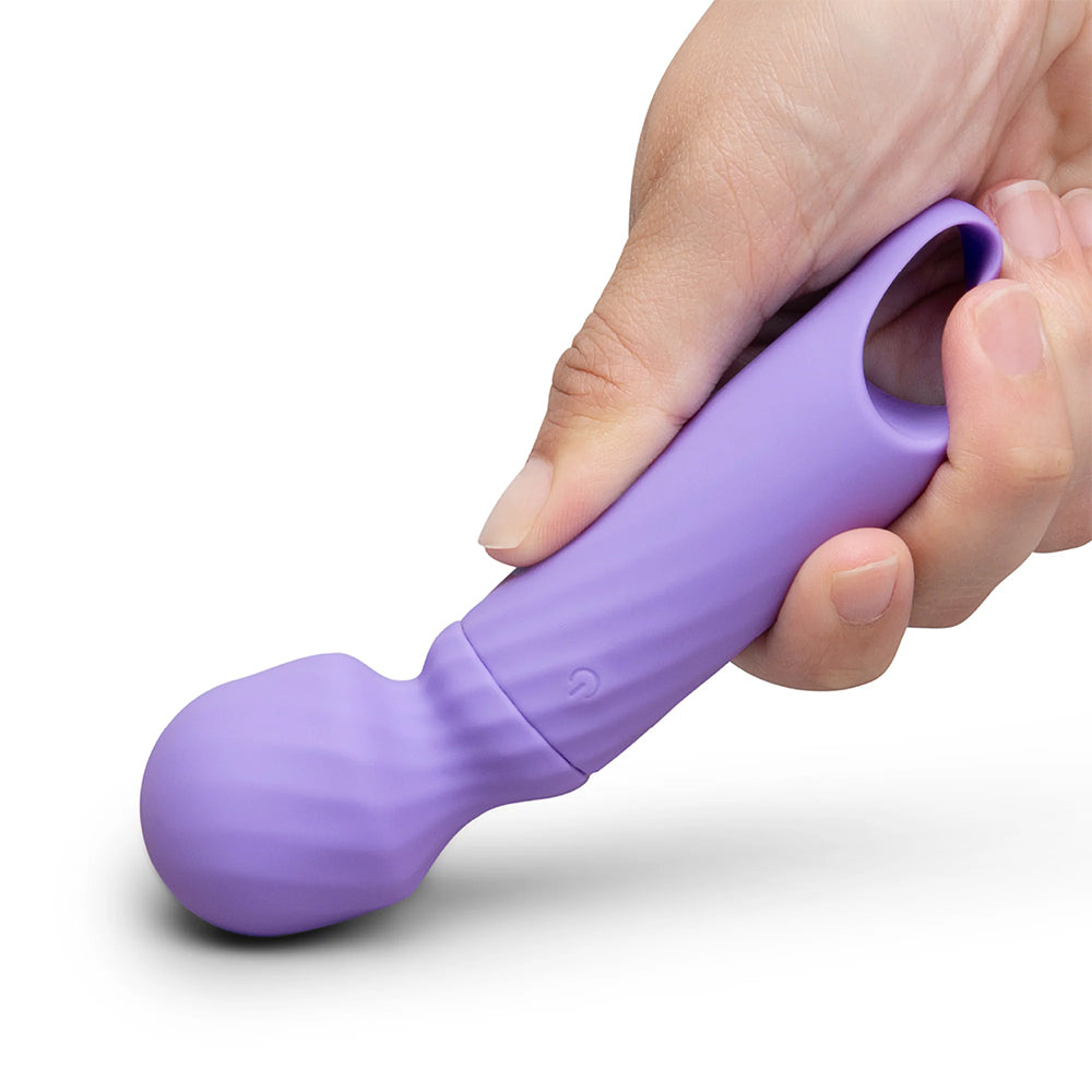 VibeFantasy 5" Lolly Wand Rechargeable Mini Wand Purple