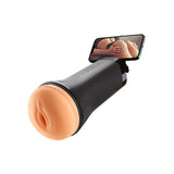 Inscup 3 Vibrating Masturbator Black