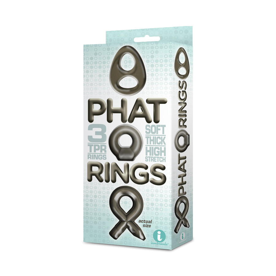 The 9's Phat Cock Rings - Smoke 2