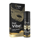 Orgie Dual Vibe Kissable Liquid Vibrator Pina Colada