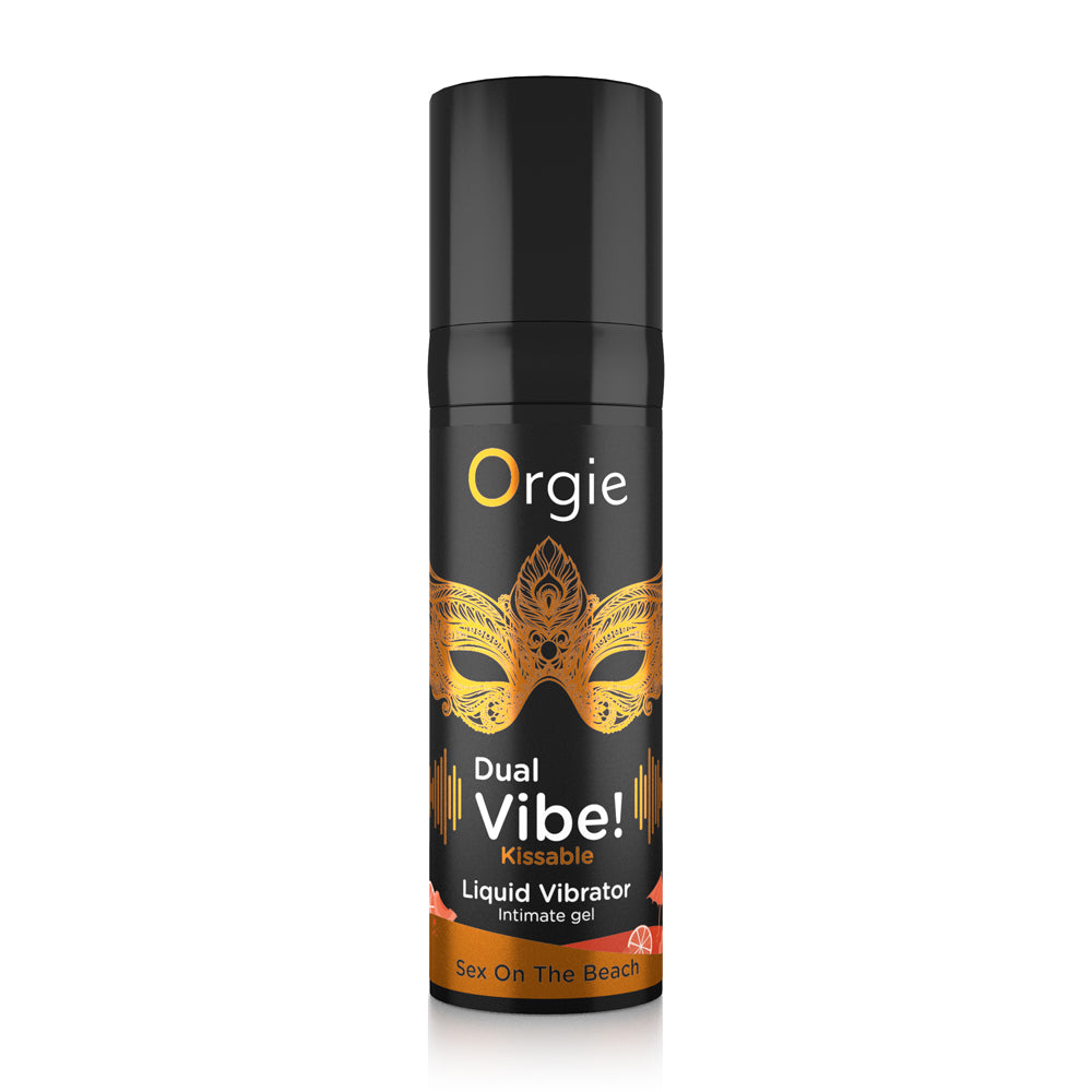 Orgie Dual Vibe Kissable Liquid Vibrator Sex On The Beach