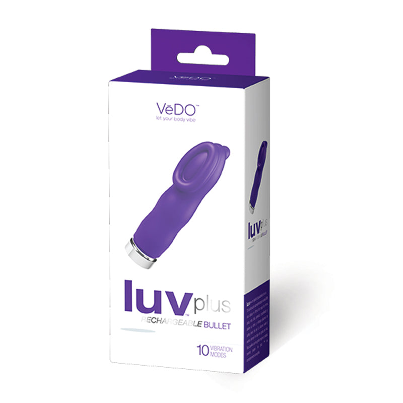 VeDO Luvplus Rechargeable Vibe - Into You Indigo