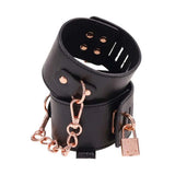 S&M Brat Locking Cuffs