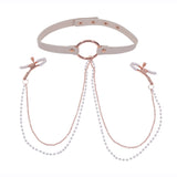 Peaches 'N CreaMe Collar With Nipple Clamps