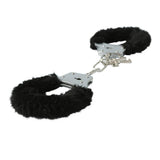 S&M Furry Handcuffs Black
