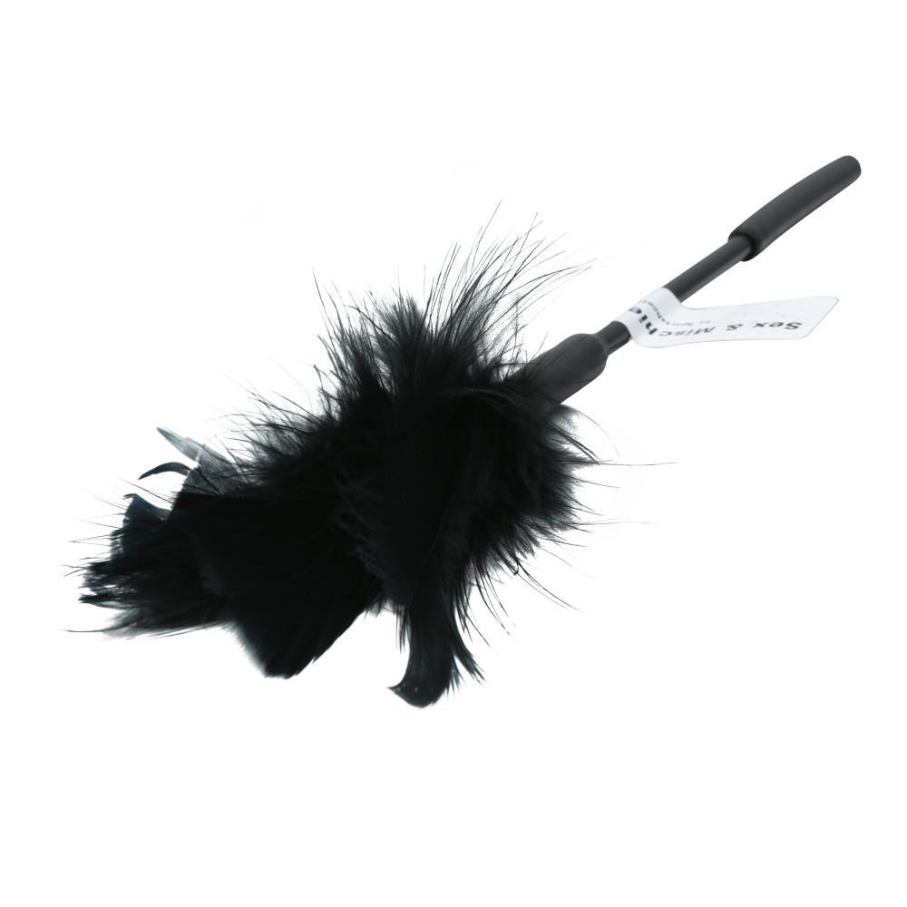 S&M Feather Tickler 7" Black