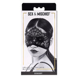 S&M Veiled Vision Lace Blindfold