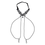 S&M Lace Collar With Nipple Ties
