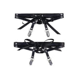 S&M Laced Up Garters