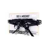 S&M Laced Up Garters