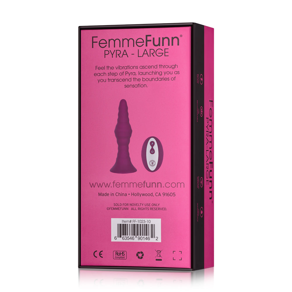 Femme Funn Pyra Large Dark Fuchsia