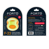 F-22: D Ring Liquid Silicone 53/55Mm Glow